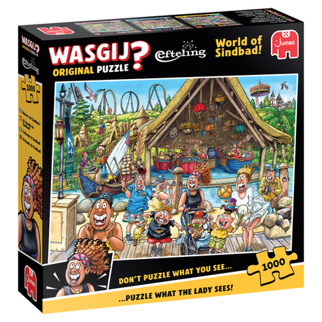 Oryginalna układanka Efteling Wasgij - świat Sindbada! - 1000 szt.