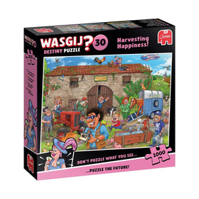 Jumbo wasgij przeznaczenie 30 - szczęśliwych zbiorów! - Puzzle 1000 elementów - układanka dla dorosłych - puzzle od 12 lat
