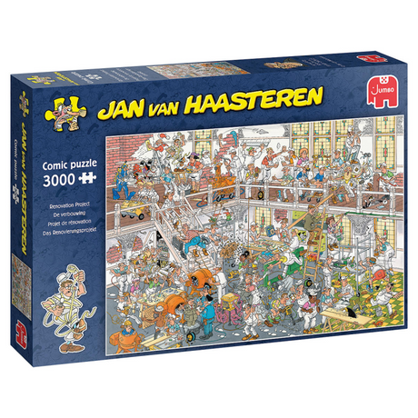 Puzzle Jana van Haasterena - renowacja, 3000 elementów.