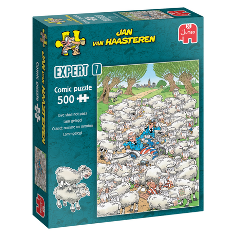 Jan van Haasteren Puzzle Expert 7 - sparaliżowany, 500 elementów.
