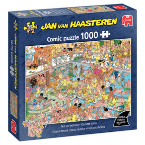 Jan van Haasteren - na rozżarzonych węglach - układanka 1000 elementów
