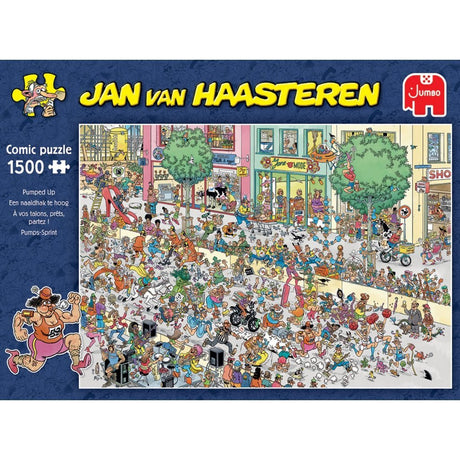 Puzzle Jumbo Jan van Haasteren, za wysokie szpilki, 1500 elementów