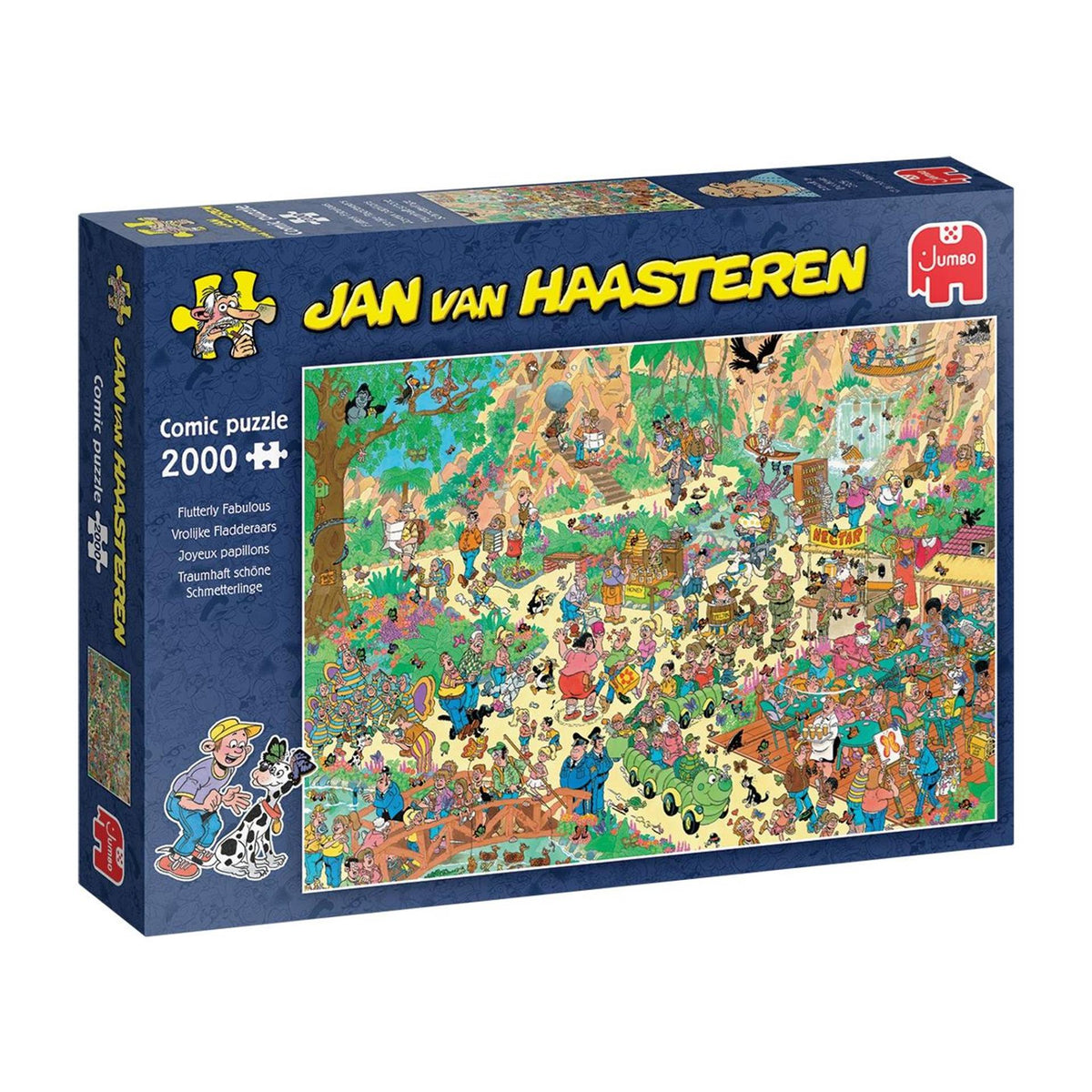 Puzzle Jumbo Jan van Haasteren - wesołe latawce - 2000 elementów.
