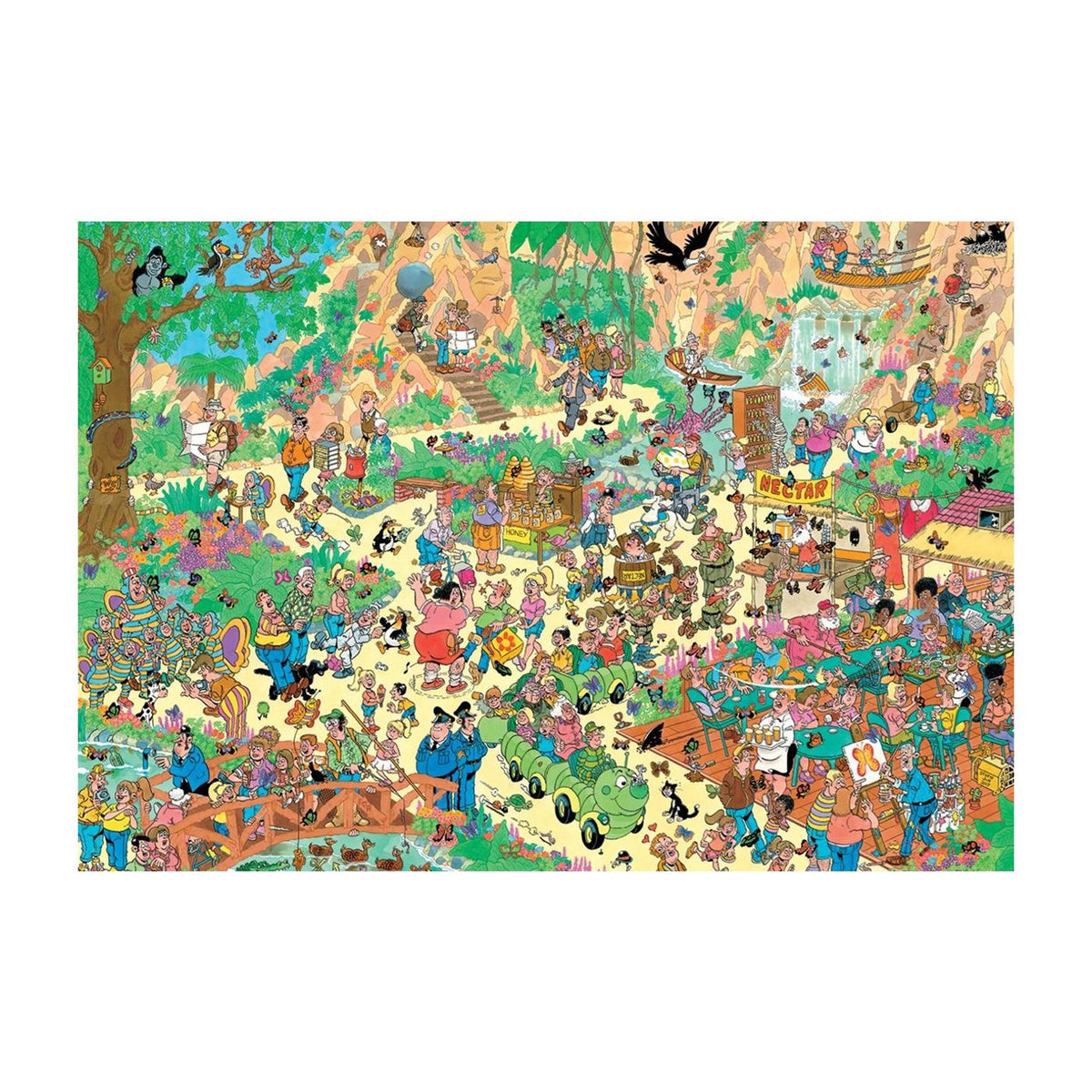 Puzzle Jumbo Jan van Haasteren - wesołe latawce - 2000 elementów.