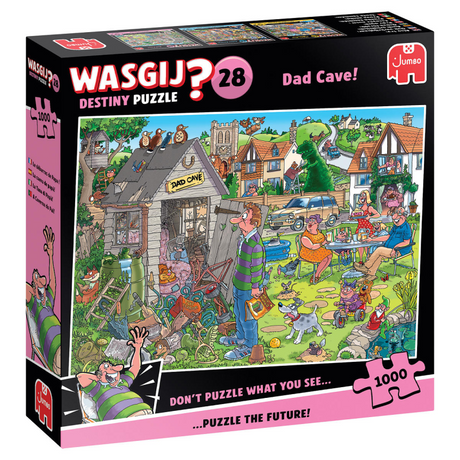 Puzzle Jumbo wasgij Destiny 28 - Jaskinia mężczyzny taty, 1000 elementów.
