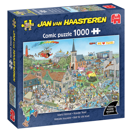 Puzzle Jumbo Jan van Haasteren Texel 1000szt