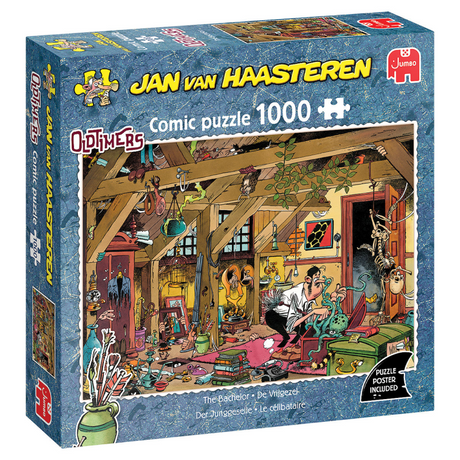 Puzzle Jumbo Jan van Haasteren - zabytkowe samochody kawaler, 1000 elementów.
