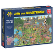 Puzzle Jumbo Jana van Haasterena Robin Hood Festival 1500 elementów