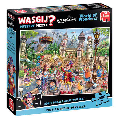 Jumbo wasgij puzzle zagadka Efteling, 1000 elementów.
