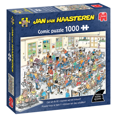 Puzzle Jumbo Jana van Haasterena, czy uda nam się ułożyć? 1000 sztuk