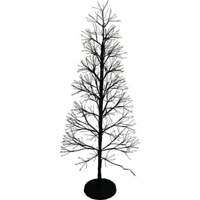Inne marki Drzewo LED 600 Diody LED 100 cm czarne