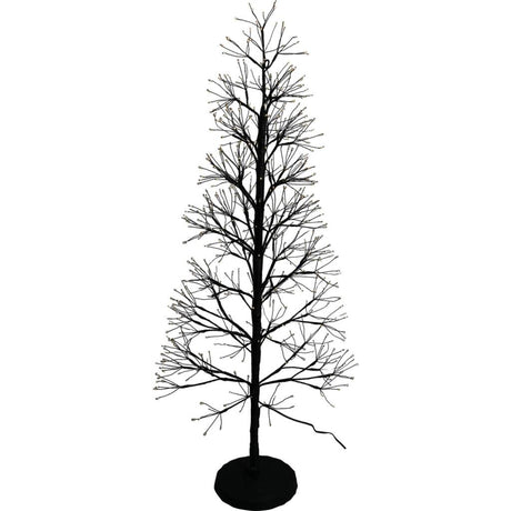 Inne marki Drzewo LED 600 Diody LED 100 cm czarne