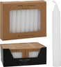 Kerstboomkaarsjes 20 stuks wit