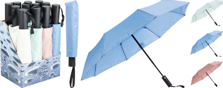 Paraplu luxe 190t vouwbaar 108cm assorti