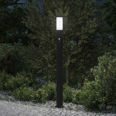 Oświetlenie słupkowe Vidaxx z czujnikiem 110 cm ze stali nierdzewnej IP44