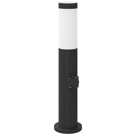 Lampa słupkowa Vidaxl z gniazdem 50 cm ze stali nierdzewnej IP44