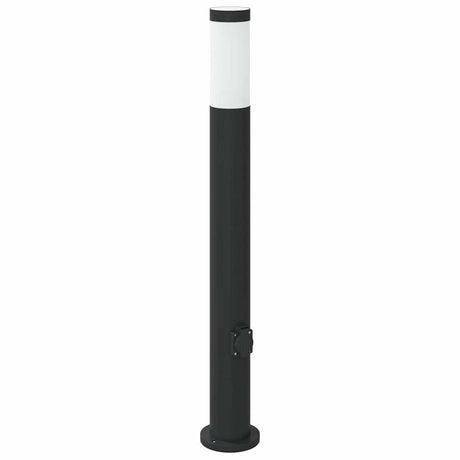Lampa słupkowa Vidaxl z gniazdem 80 cm ze stali nierdzewnej IP44
