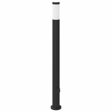Lampa słupkowa Vidaxl z gniazdem 110 cm ze stali nierdzewnej IP44