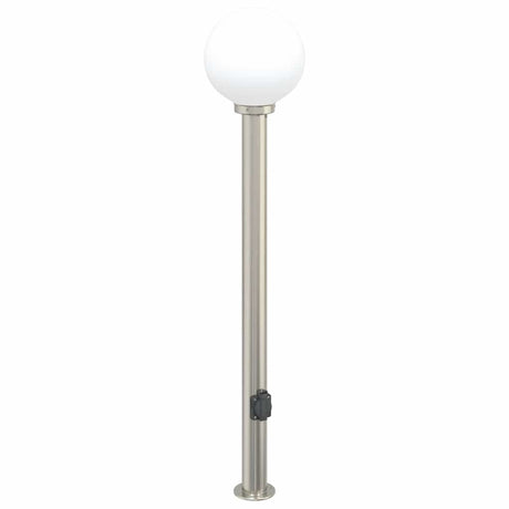 Lampa słupkowa Vidaxx z gniazdem 120 cm ze stali nierdzewnej IP44