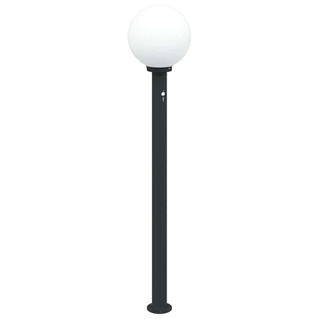 Oświetlenie słupkowe Vidaxx z czujnikiem 120 cm czarne IP44