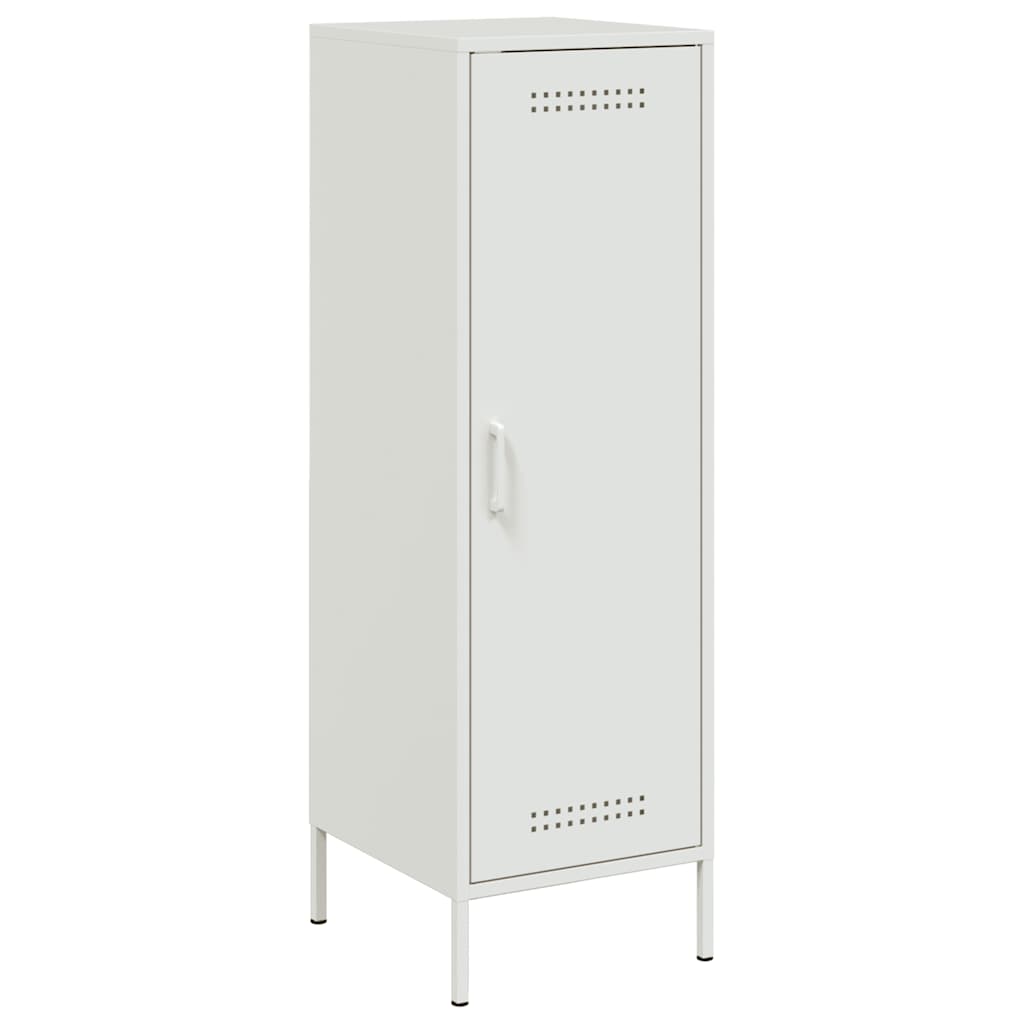 Vidaxl hoge kast 36x39x113 cm staal wit