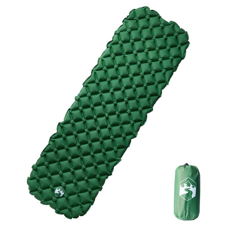 Nadmuchiwany materac kempingowy Vidaxx 190x58x6 cm 1-osobowy zielony