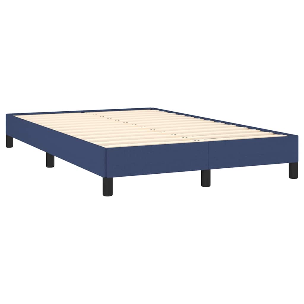 Vidaxl bedframe zonder matras 120x190 cm stof blauw