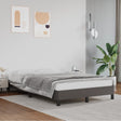 Vidaxl bedframe zonder matras 120x190 cm kunstleer grijs