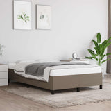 Vidaxl bedframe zonder matras 120x190 cm stof taupe