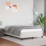 Vidaxl bedframe zonder matras 120x190 cm kunstleer wit