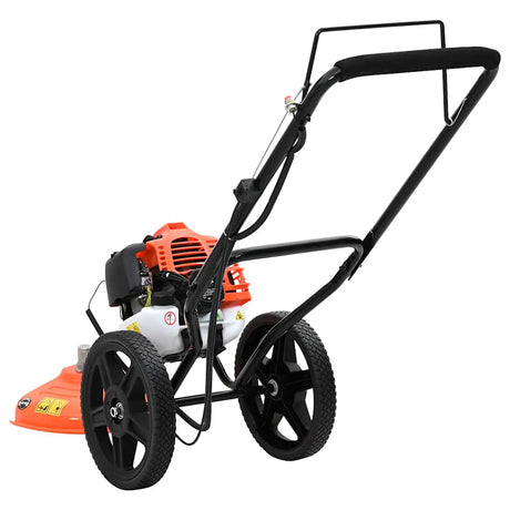 Vidaxl bosmaaier met wielen 52 cc 1,45 kw oranje