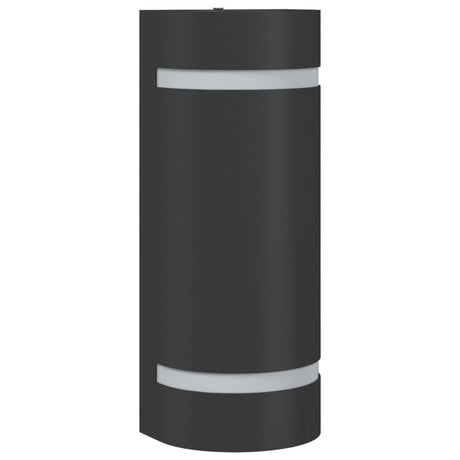 Zewnętrzny kinkiet Vidaxx z odlewu aluminiowego w kolorze czarnym