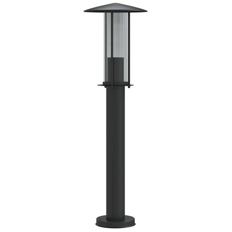 Zewnętrzna lampa podłogowa Vidaxx 60 cm stal nierdzewna czarna
