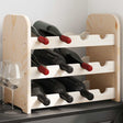 Vidaxl wijnrek 43x25x37 cm massief grenenhout