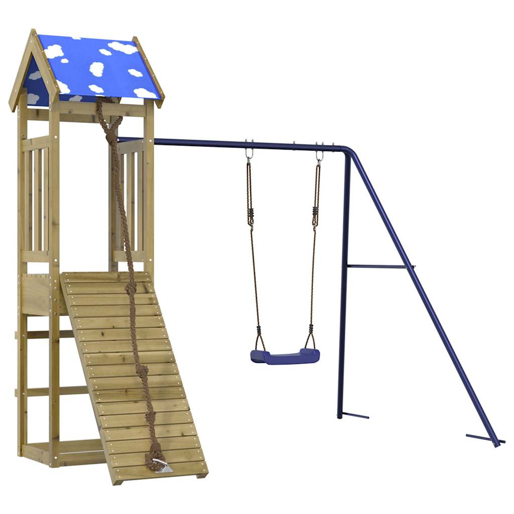 Impregnowane drewno sosnowe VidaXL Playhouse