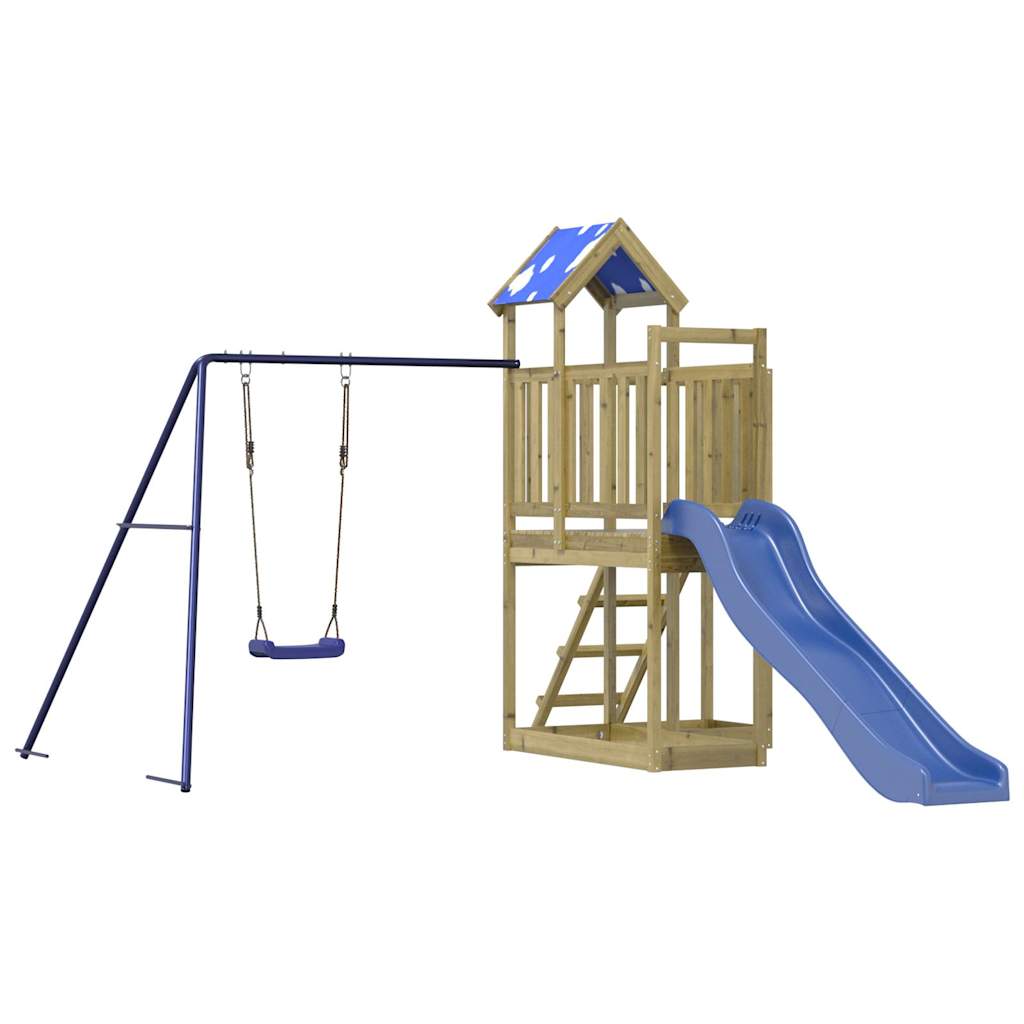 Impregnowane drewno sosnowe VidaXL Playhouse