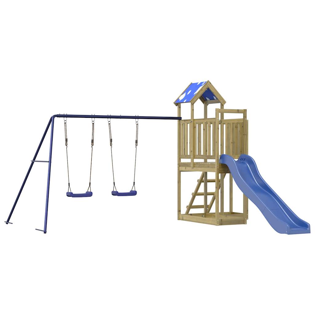 Impregnowane drewno sosnowe VidaXL Playhouse