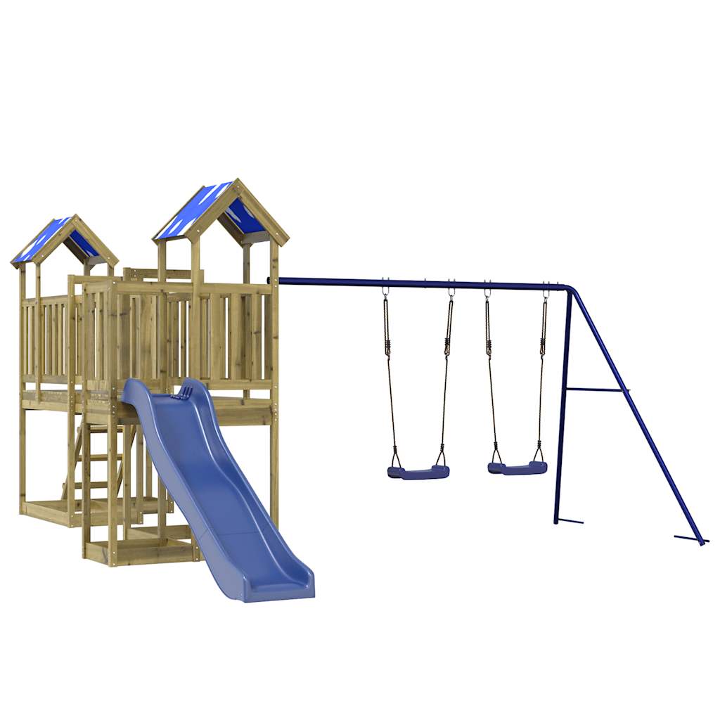 Impregnowane drewno sosnowe VidaXL Playhouse