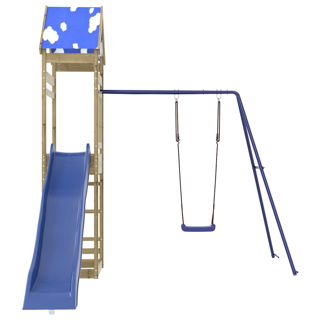 Impregnowane drewno sosnowe VidaXL Playhouse
