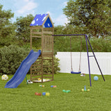 Impregnowane drewno sosnowe VidaXL Playhouse