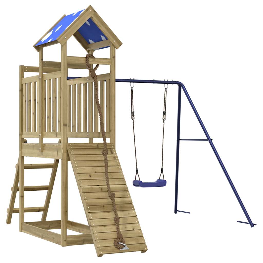 Impregnowane drewno sosnowe VidaXL Playhouse