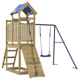 Impregnowane drewno sosnowe VidaXL Playhouse