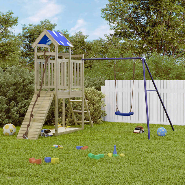 Impregnowane drewno sosnowe VidaXL Playhouse
