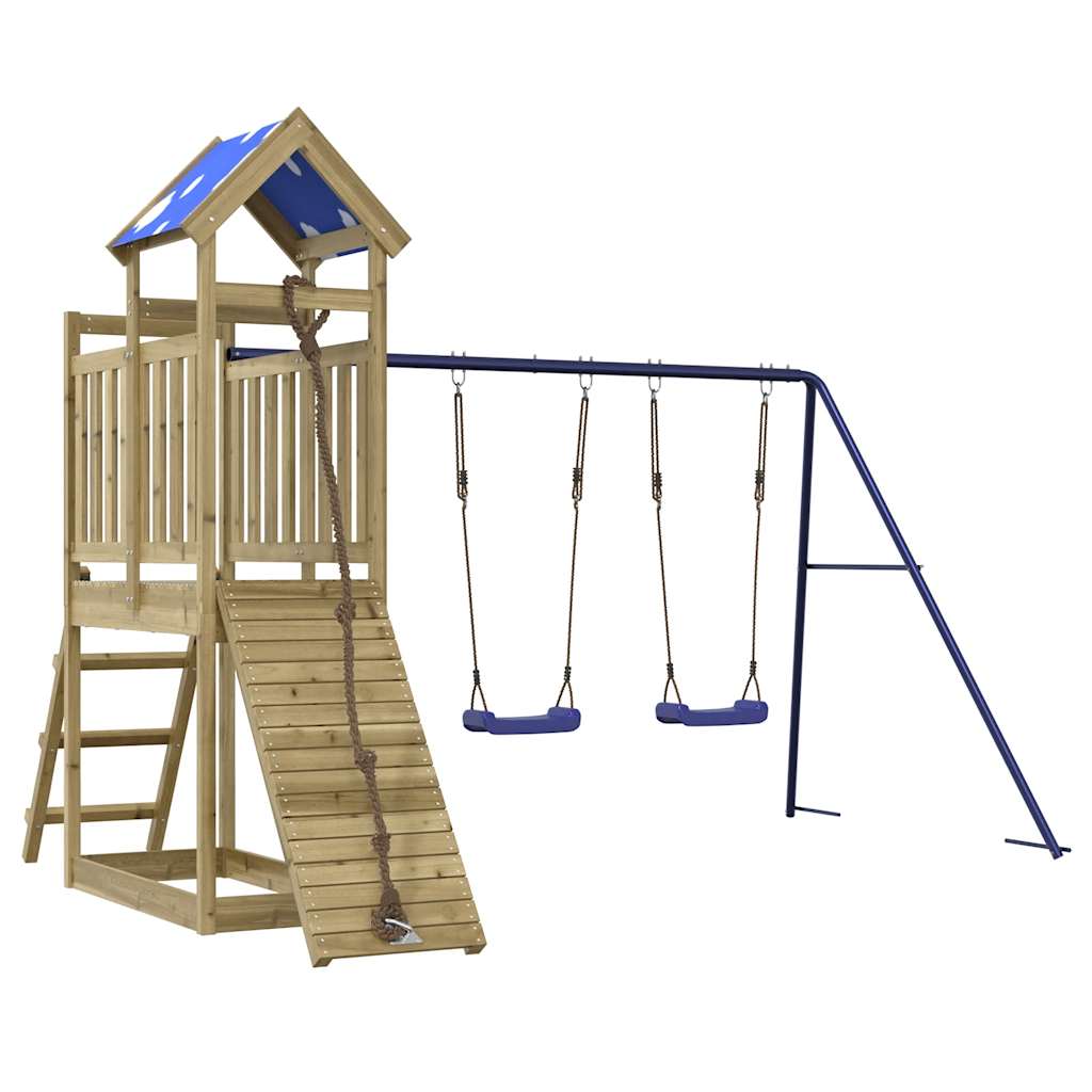 Impregnowane drewno sosnowe VidaXL Playhouse