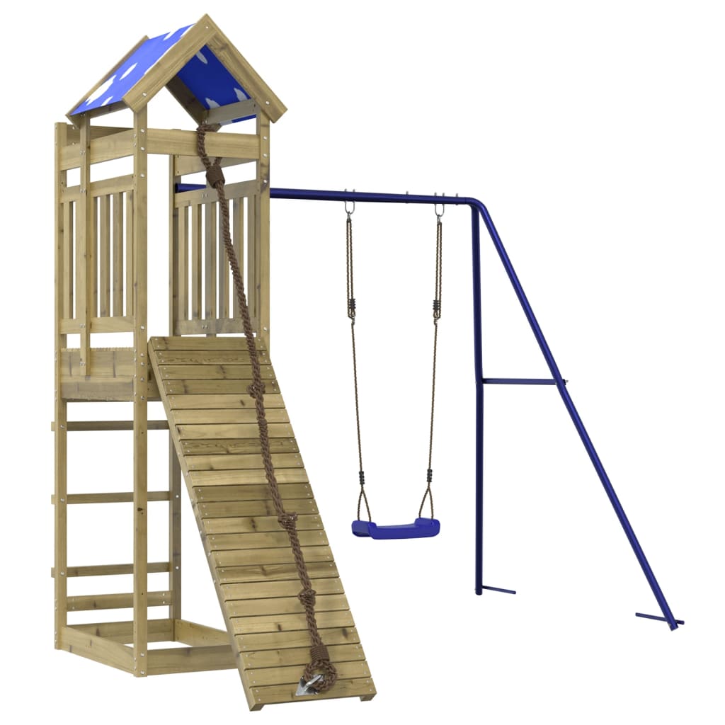 Impregnowane drewno sosnowe VidaXL Playhouse