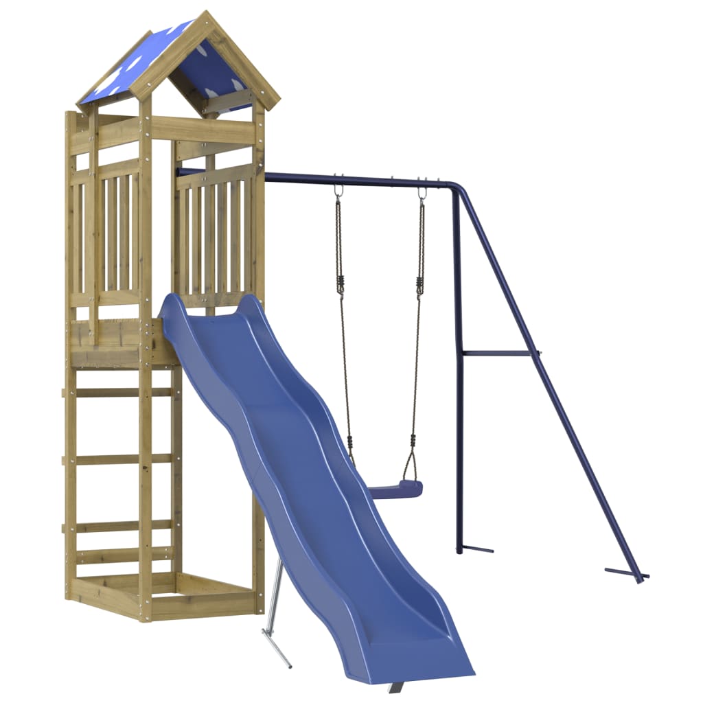 Impregnowane drewno sosnowe VidaXL Playhouse