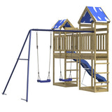 Impregnowane drewno sosnowe VidaXL Playhouse