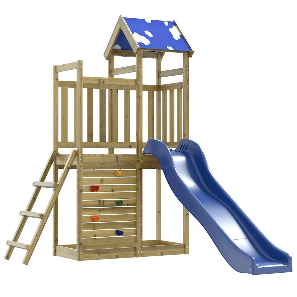 Impregnowane drewno sosnowe VidaXL Playhouse