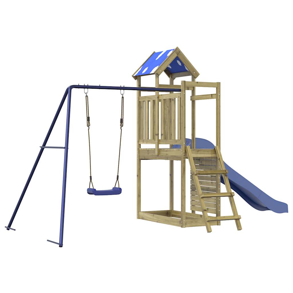 Impregnowane drewno sosnowe VidaXL Playhouse