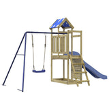 Impregnowane drewno sosnowe VidaXL Playhouse